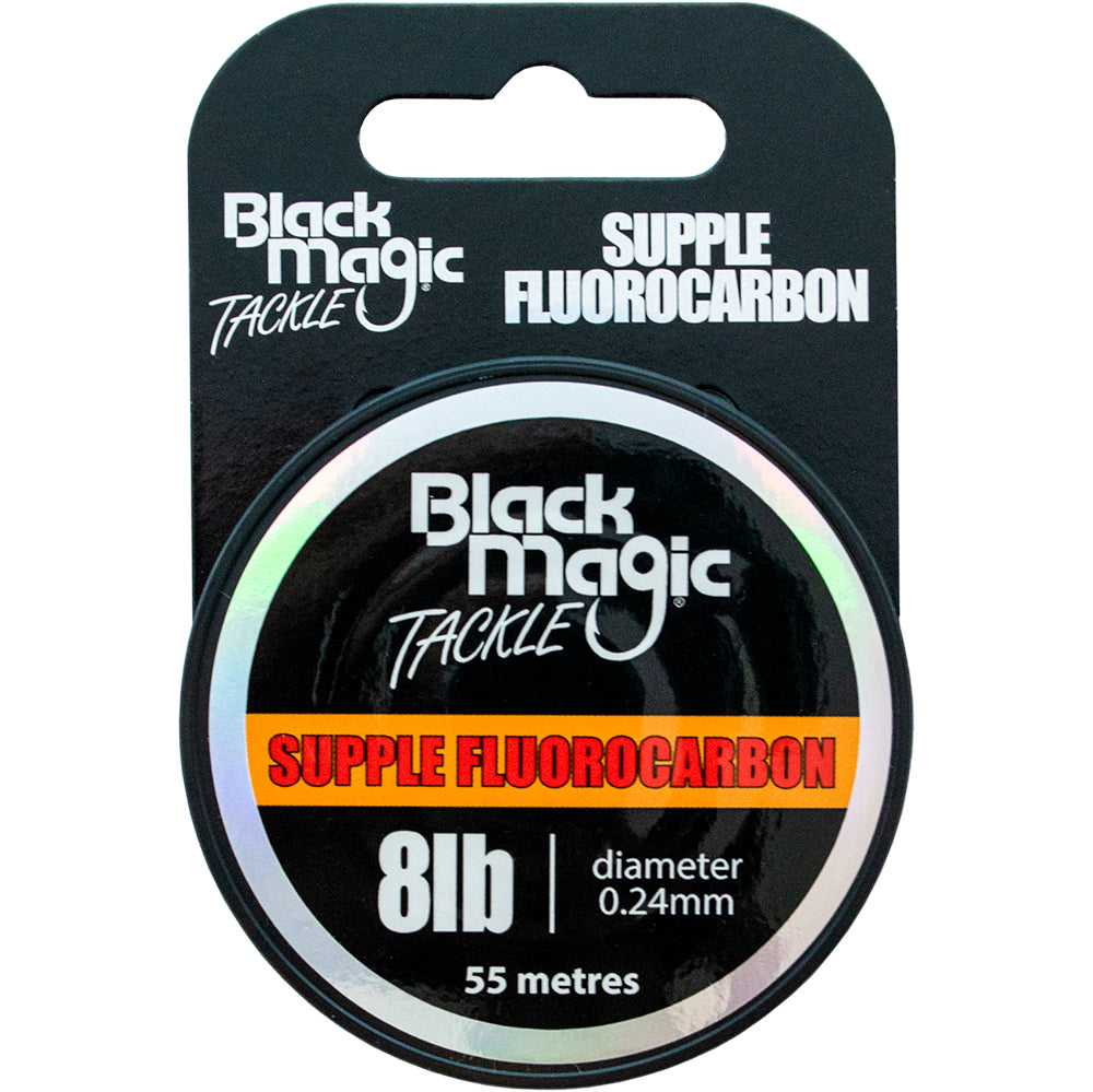 Black Magic Supple Fluorocarbon - Sportinglife Turangi
